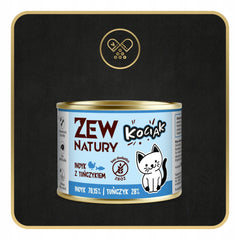 Zew Natury KOT Junior tuńczyk puszka 185g - Zew Natury