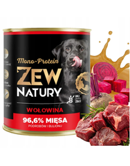 Mokra Karma Wołowina 800g MONO-PROTEIN Dla Psa Zew Natury