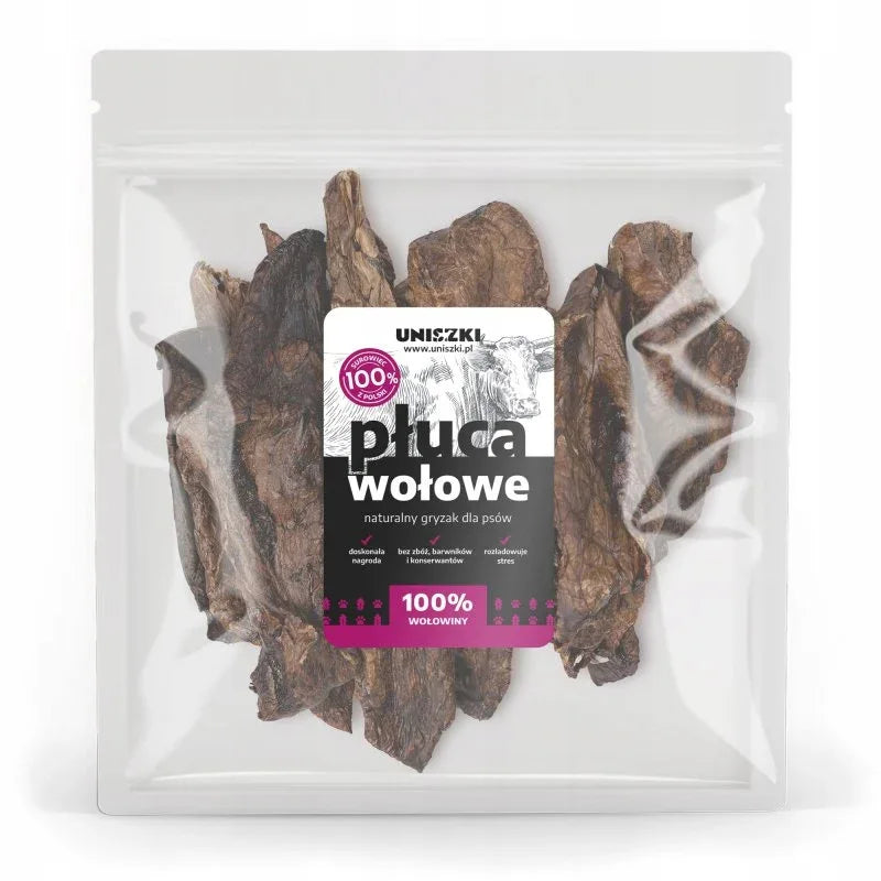 UNISZKI PŁUCA WOŁOWE 500g - Zew Natury