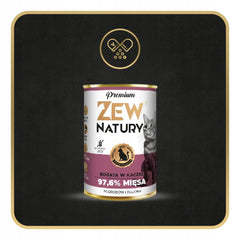 Zew Natury KOT Premium bogata w kaczka puszka 400g - Zew Natury