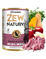 Zew Natury KOT Premium bogata w kaczka puszka 400g
