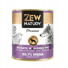 Mokra Karma Bogata w Jagnięcinę 800g PREMIUM Dla Psa Zew Natury - Zew Natury