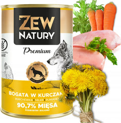 10 x Mokra Karma Mix Smaków 400g Mono+Premium Dla Psa Zew Natury - Zew Natury