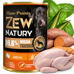 10 x Mokra Karma Mix Smaków 400g Mono-Protein Dla Psa Zew Natury