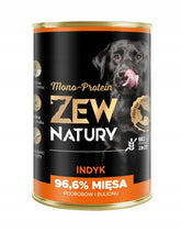 10 x Mokra Karma Indyk 400g MONO-PROTEIN Dla Psa Zew Natury - Zew Natury