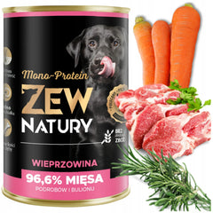 10 x Mokra Karma Mix Smaków 400g Mono+Premium Dla Psa Zew Natury - Zew Natury