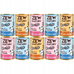 10 x Mokra Karma Mix Smaków 400g Junior Zew Natury Kociak - Zew Natury