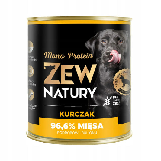 Mokra Karma Kurczak 800g MONO-PROTEIN Dla Psa Zew Natury - Zew Natury