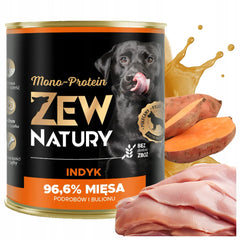 Mokra Karma Indyk 800g MONO-PROTEIN Dla Psa Zew Natury - Zew Natury