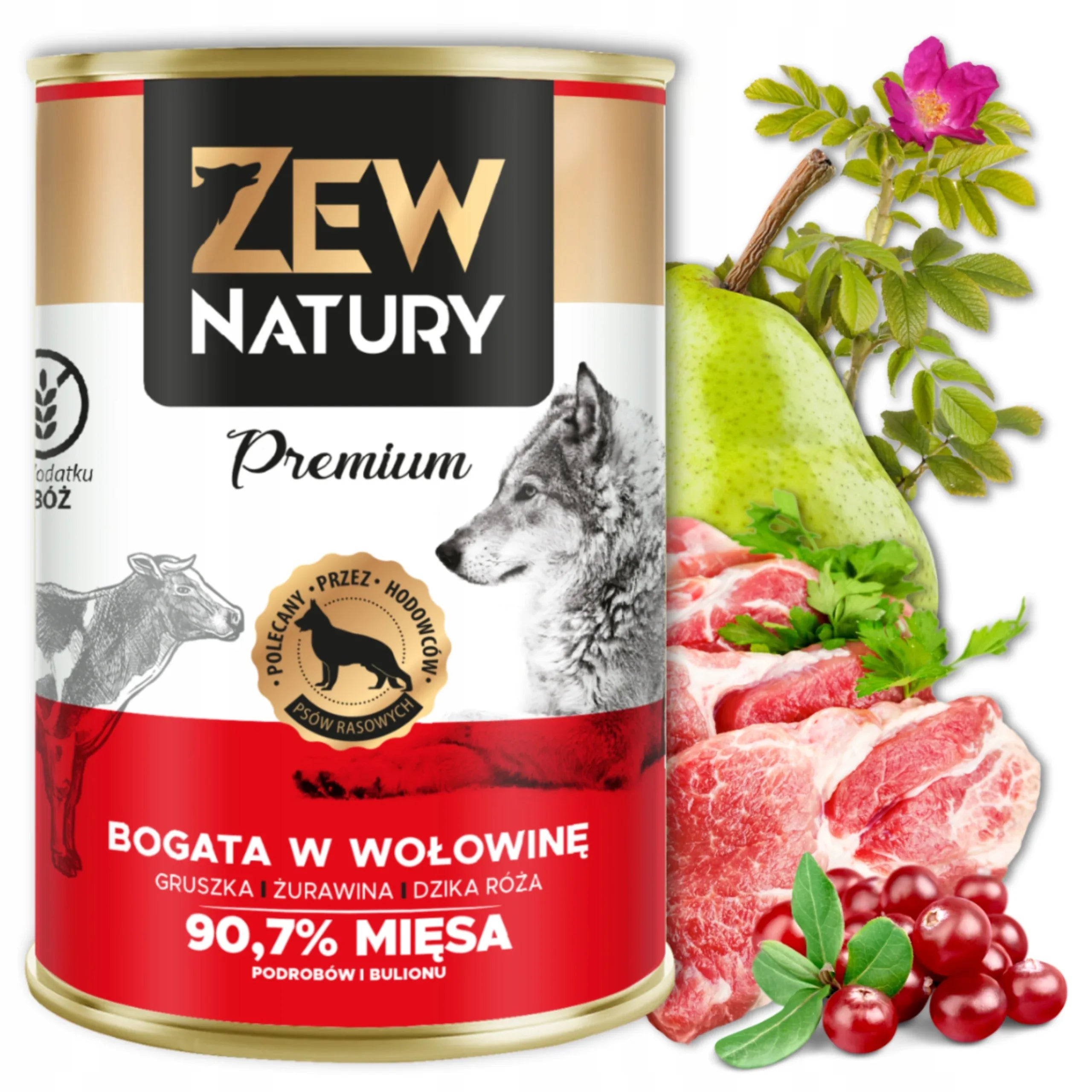 5 x Mokra Karma mix smaków 400g Premium Dla Psa Zew Natury - Zew Natury