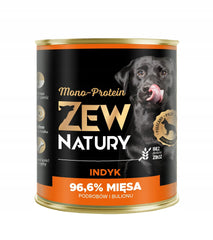 Mokra Karma Indyk 800g MONO-PROTEIN Dla Psa Zew Natury - Zew Natury