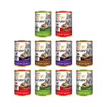 10 x Mokra Karma Mix smaków 400g PREMIUM BEZ KURCZAKA Dla Psa Zew Natury