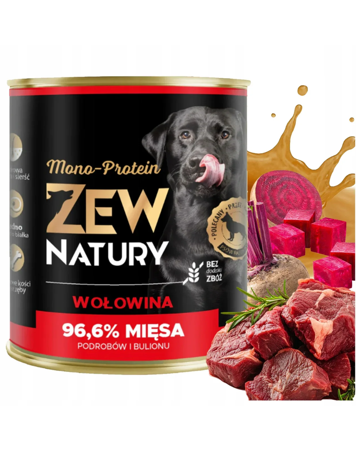 Mokra Karma Wołowina 800g MONO-PROTEIN Dla Psa Zew Natury