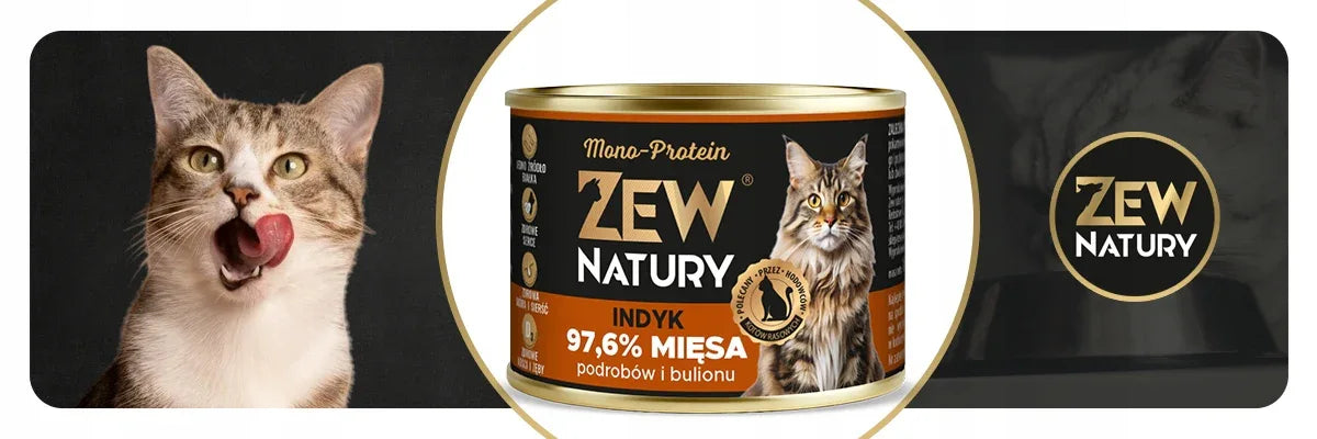 Mokra Karma Dla Kota Zew Natury Mono-Protein Mix Smaków 12x185g - Zew Natury