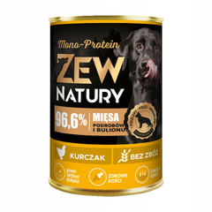 Mokra Karma Kurczak 400g MONO-PROTEIN Dla Psa Zew Natury
