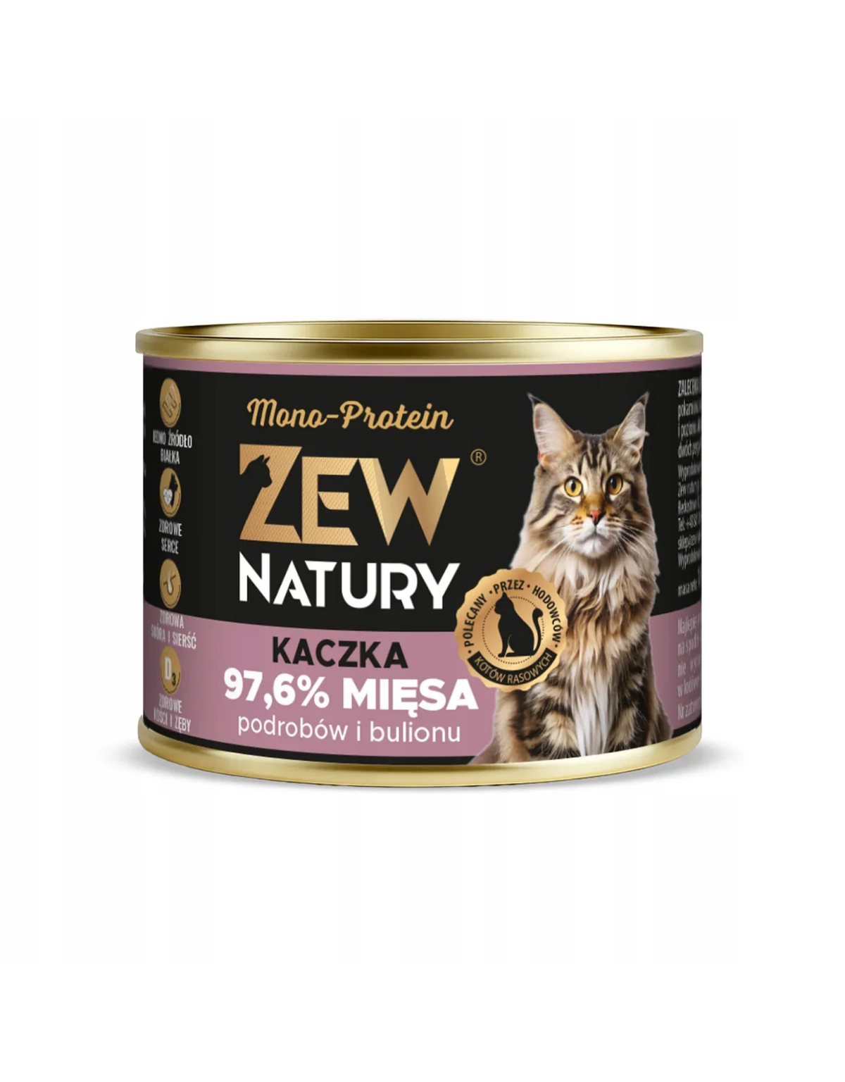 Mokra karma Kaczka Mono-Protein dla kota 185 g