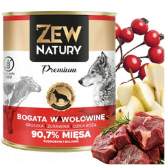 12 x Mokra Karma Mix smaków 800g MONO-PROTEIN PREMIUM Dla Psa Zew Natury - Zew Natury