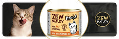 Zew Natury KOT Junior Zew Natury Kot 185G mix 12x185g - Zew Natury