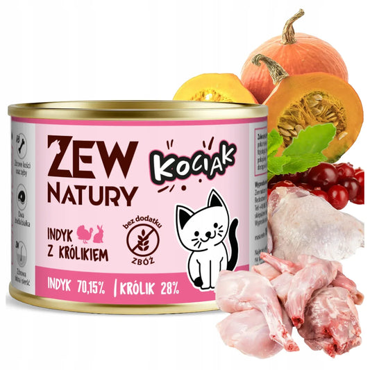 Zew Natury KOT Junior Zew Natury Kot 185G mix 12x185g - Zew Natury