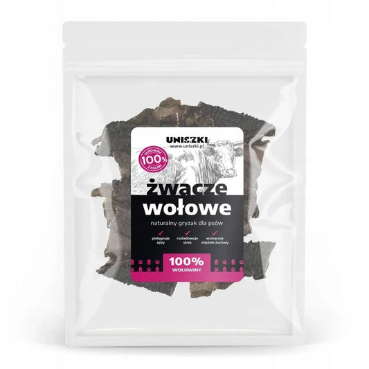 UNISZKI ŻWACZE WOŁOWE 100g - Zew Natury