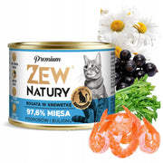 Zew Natury KOT Premium bogata w krewetkę puszka 185g