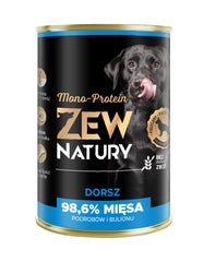 Karma mokra dla psa Zew Natury MONO-PROTEIN dorsz puszka 400g