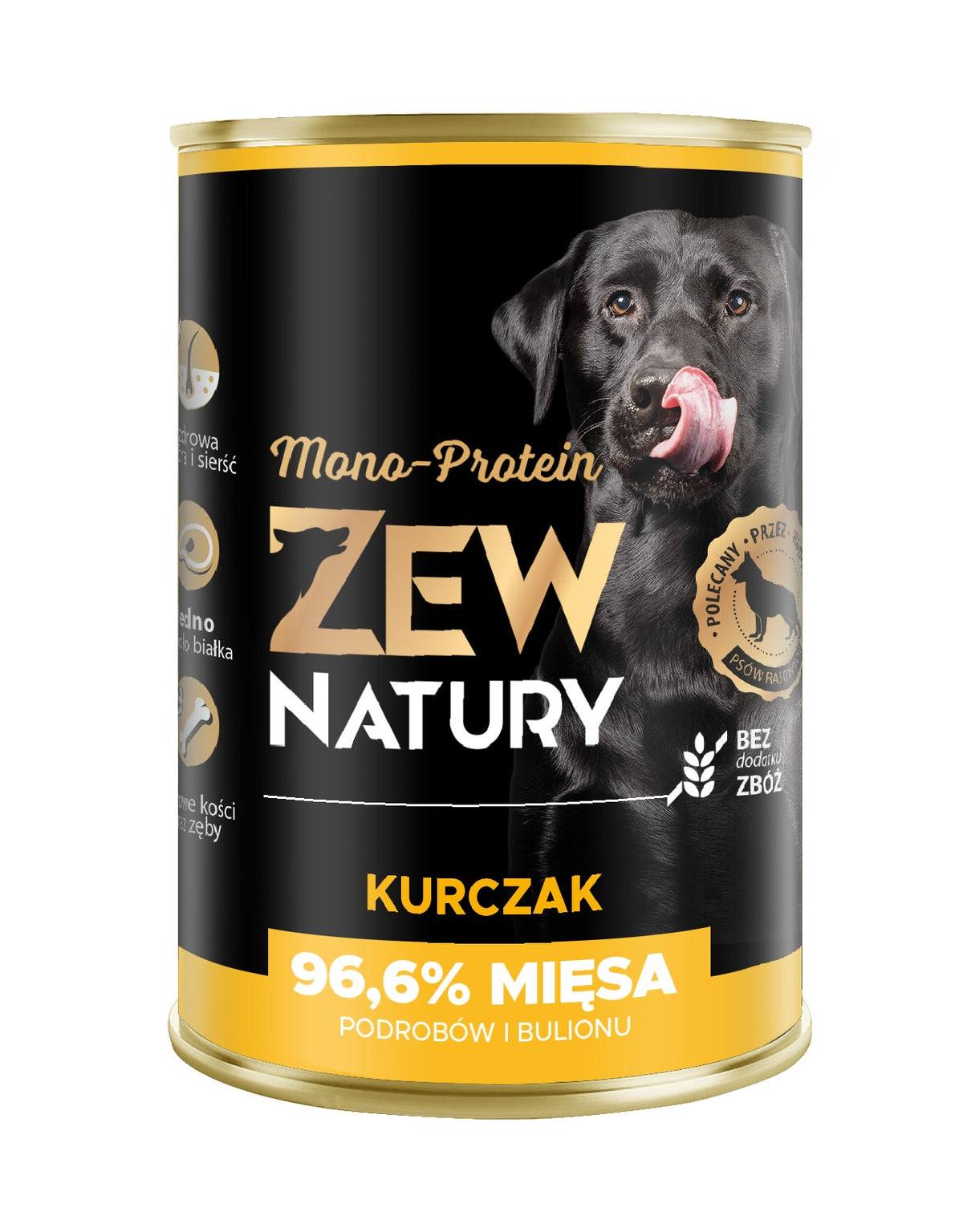 Karma mokra dla psa Zew Natury MONO-PROTEIN kurczak puszka 400g