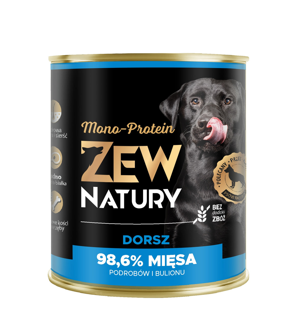 Karma mokra dla psa Zew Natury MONO-PROTEIN dorsz puszka 800g