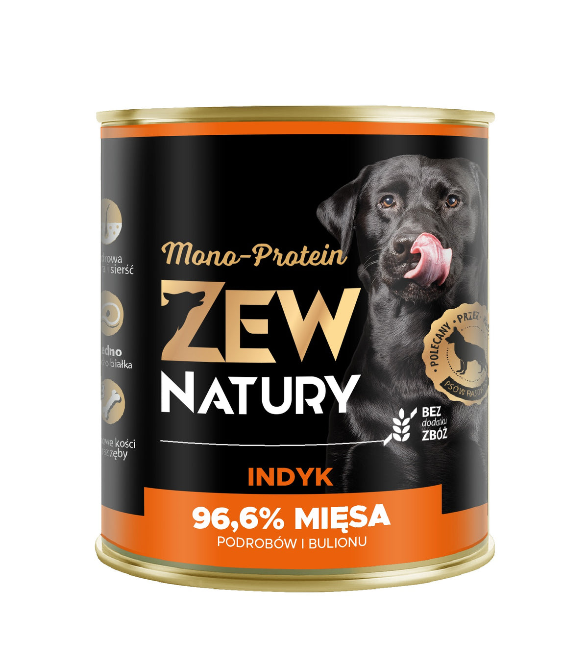 Karma mokra dla psa Zew Natury MONO-PROTEIN indyk puszka 800g