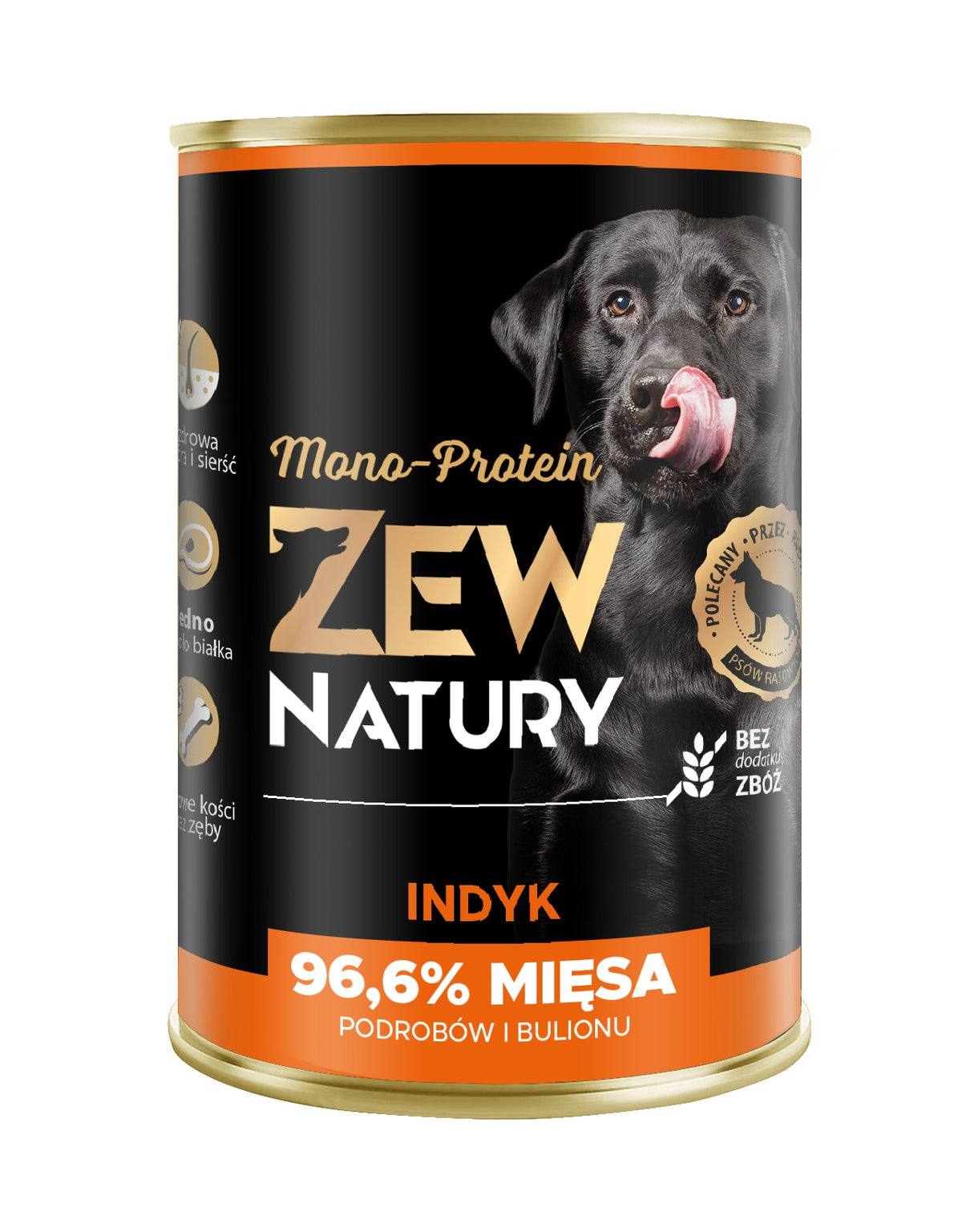 Karma mokra dla psa Zew Natury MONO-PROTEIN indyk puszka 400g
