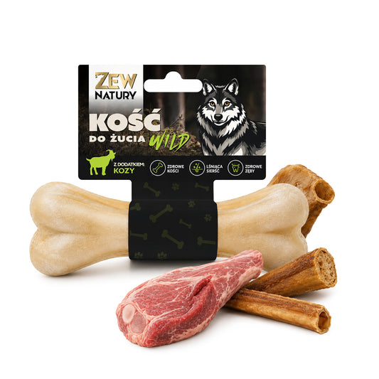 Zew Natury Kość z kozą 12cm