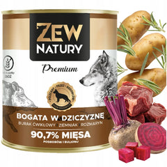 12 x Mokra Karma Mix smaków 800g MONO-PROTEIN PREMIUM Dla Psa Zew Natury - Zew Natury