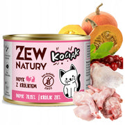 Zew Natury KOT Junior królik puszka 185g