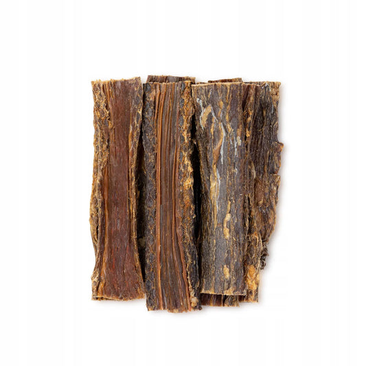 Przysmak Dla Psa Naturalny Gryzak Przełyk Wołowy Płaski 100g Uniszki - Zew Natury