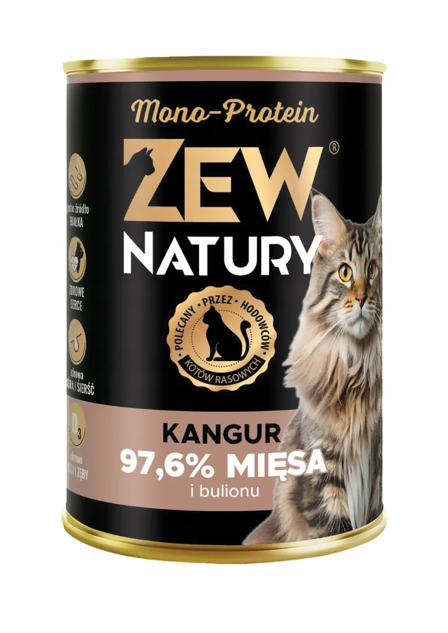 Mokra Karma Kangur Mono-Protein 400g Dla Kota Zew Natury - Zew Natury