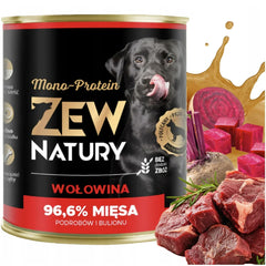 12 x Mokra Karma Mix smaków 800g MONO-PROTEIN PREMIUM Dla Psa Zew Natury - Zew Natury