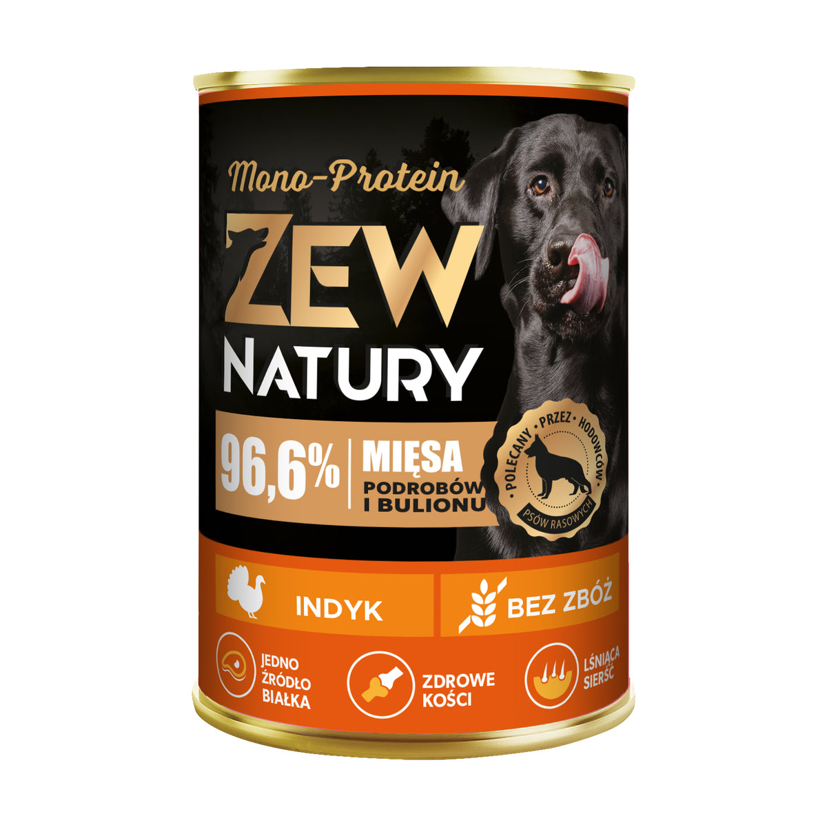 10 x Mokra Karma Indyk 400g MONO-PROTEIN Dla Psa Zew Natury
