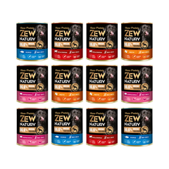 12 x Mokra Karma Mix smaków 800g MONO-PROTEIN BEZ KURCZAKA Dla Psa Zew Natury