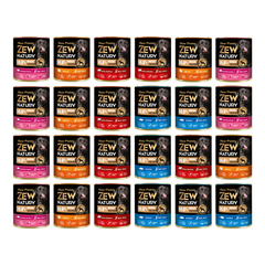 24 x Mokra Karma Mix Smaków 800g MONO-PROTIN  BEZ KURCZAKA Dla Psa Zew Natury