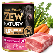 Mokra karma z wieprzowiną monobiałkowa dla psa 400 g