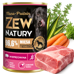 10 x Mokra Karma Mix Smaków 400g  Mono-Protein Dla Psa Zew Natury