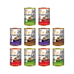 10 x Mokra Karma Mix smaków 400g PREMIUM BEZ KURCZAKA Dla Psa Zew Natury