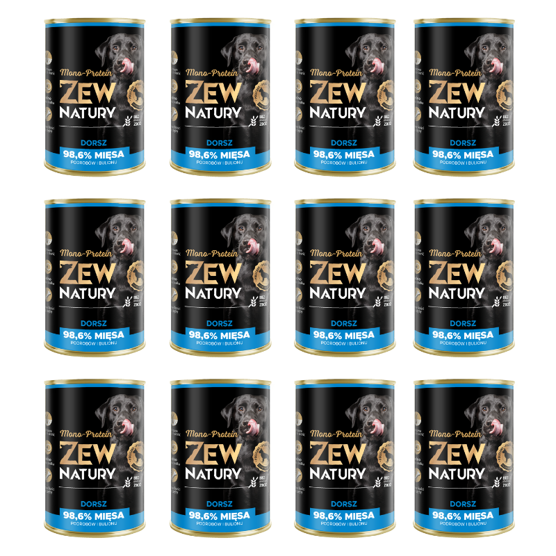 12 x ZN Mono-Protein dorsz 400g